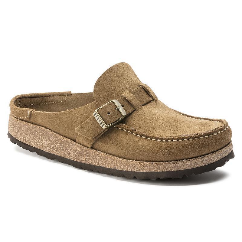 Birkenstock Buckley Shearling Ruskind Træsko Dame Brune | DK 293YXF